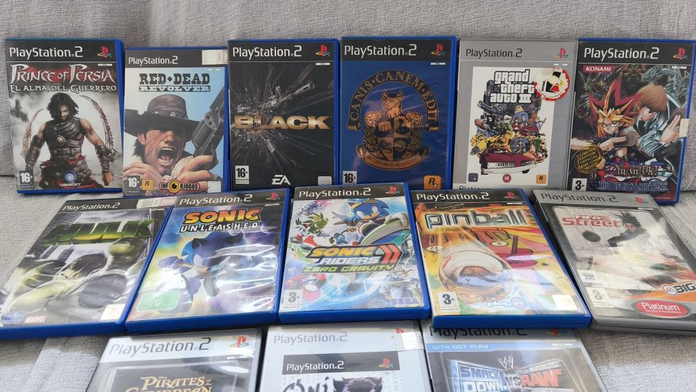 Jogos de ação e aventura PlayStation 2