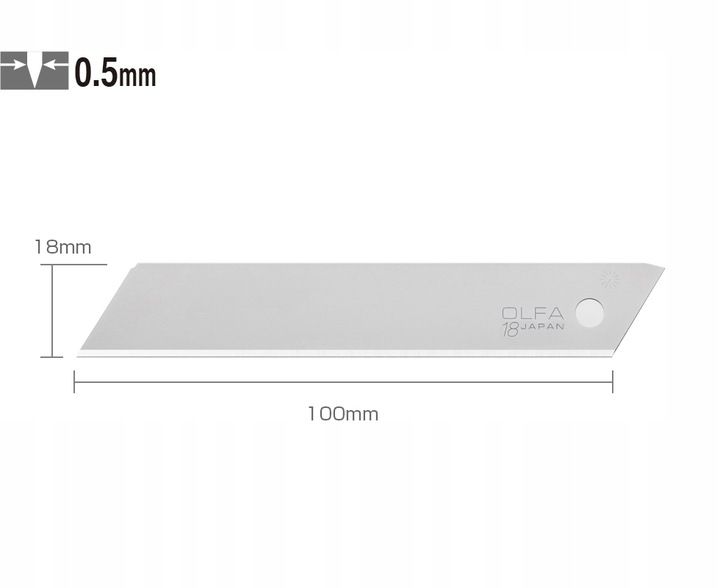 Olfa Ostrza Wymienne Ostre 6x Lb-sol-10 Do Noża Bn-l L-7 Mxp-l L-6 Ol
