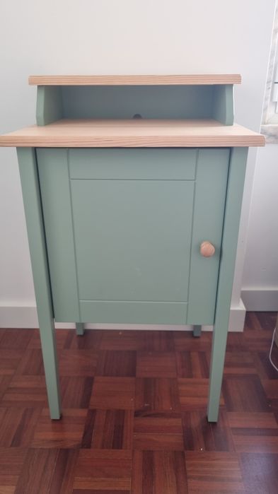 Ikea OLDERDALEN - mesa de cabeceira verde,