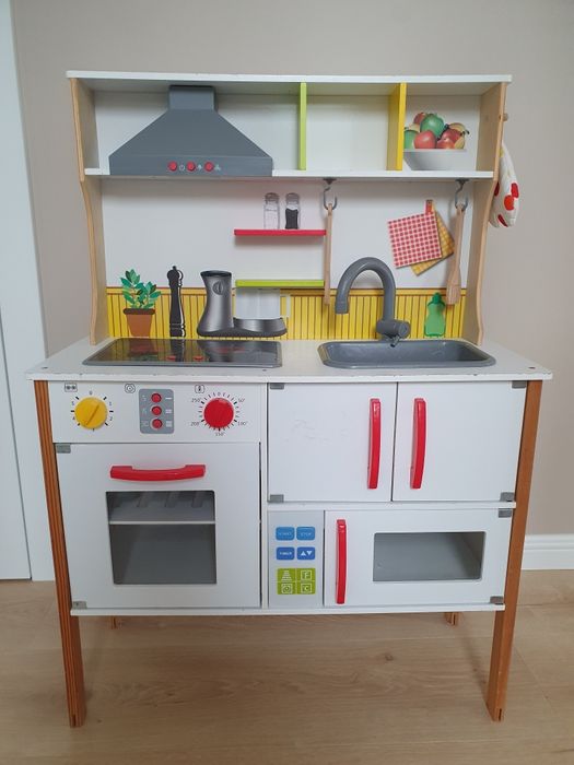 Duża kuchnia dla dzieci drewniana z Lidla