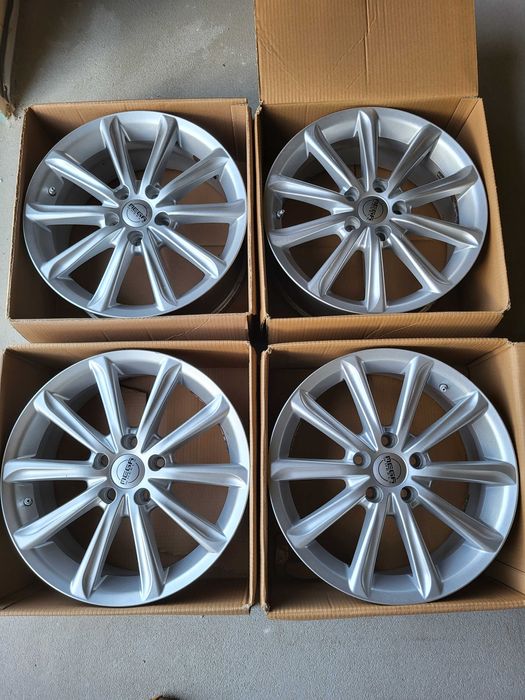 [180] 17 Cali 5x112 ET47 Felgi aluminiowe Audi VW Skoda WARTE UWAGI