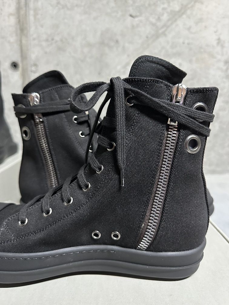 Rick Owens DRKSHDW Black Gimp Ramones