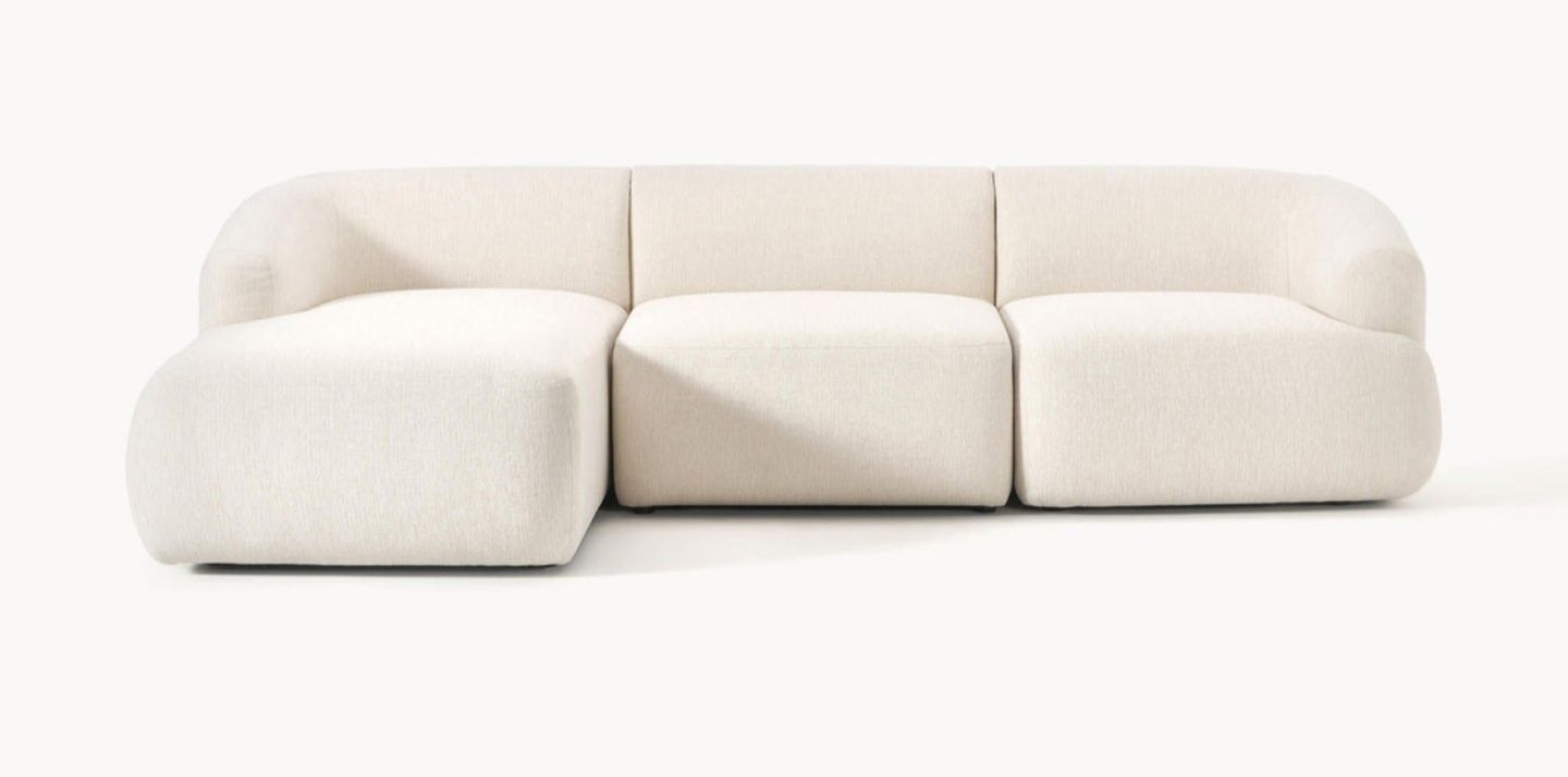 Sofa narożna modułowa Sofia 3-osobowa Westwing