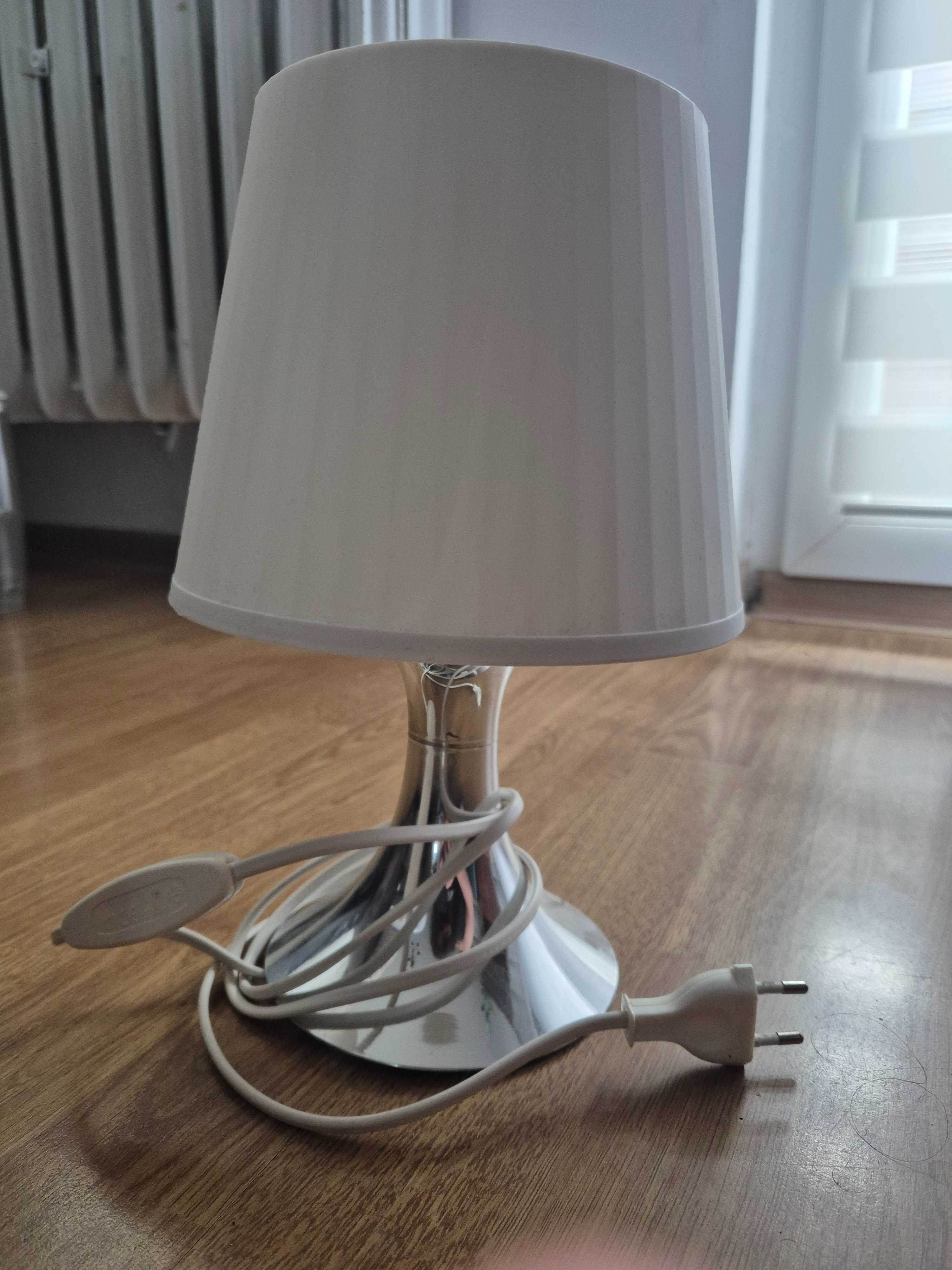 Lampka nocna IKEA LAMPAN biała
