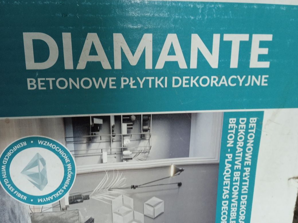 Płytki betonowe 3D Diamante