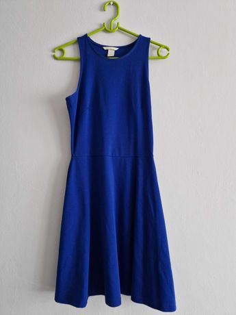 Niebieska sukienka H&M