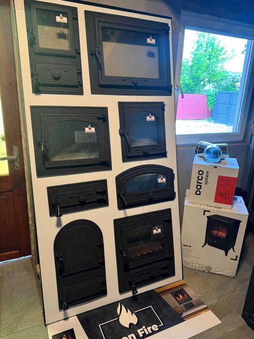 Дверцята для каміна, печі Iron Fire Bastion,Aventa,Linda,Megan, Style