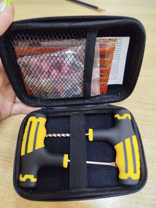 Набор при проколах бескамерных шин