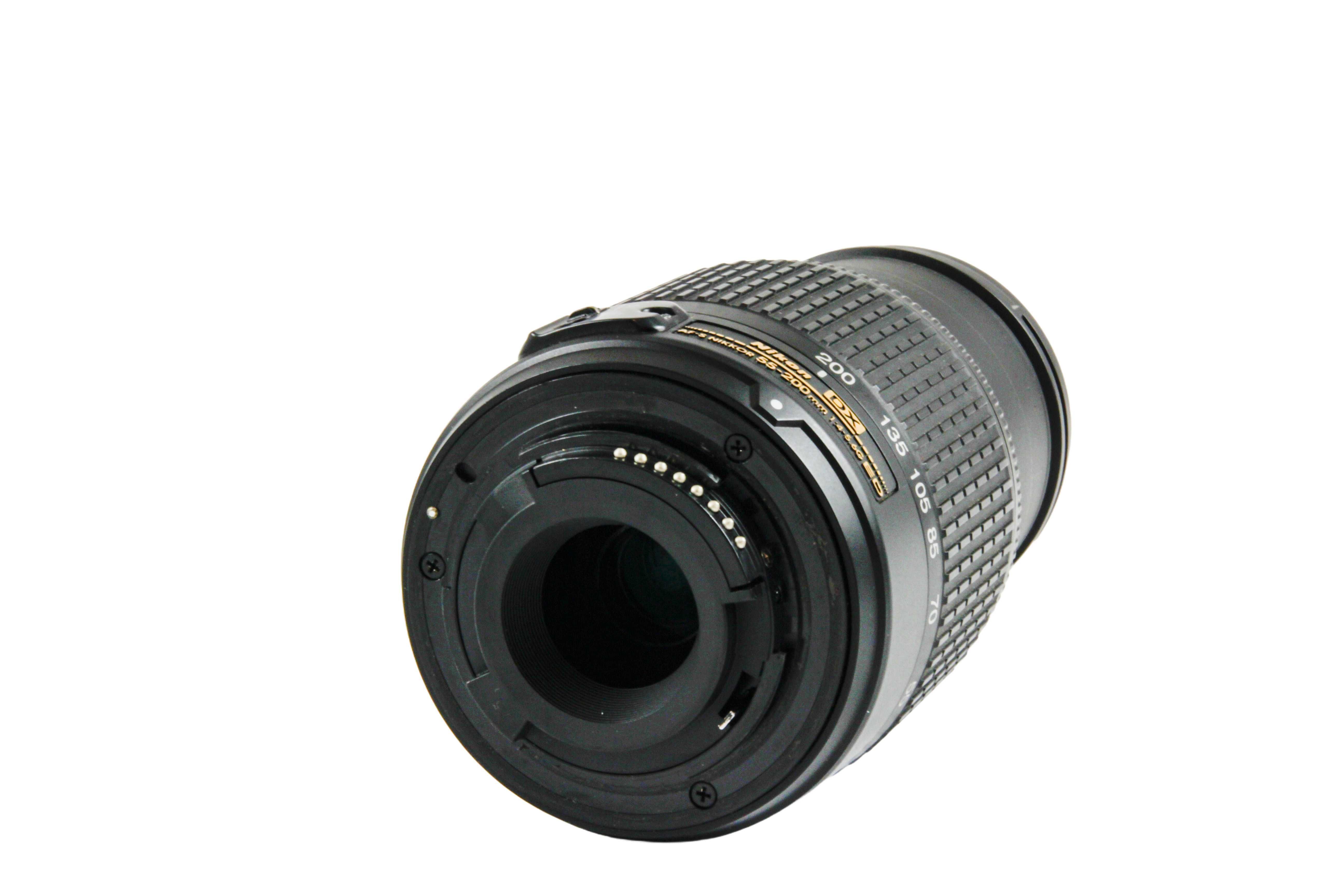 Об'єктив Nikkor AF-S 55-200 DX (52 мм), стан 8/10, повністю робочий