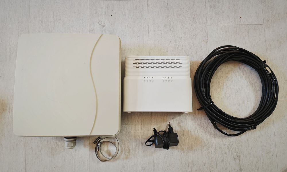 Zestaw  Router ZTE MF258  + Antena NET BOX LTE CAT.15 bez simlocka