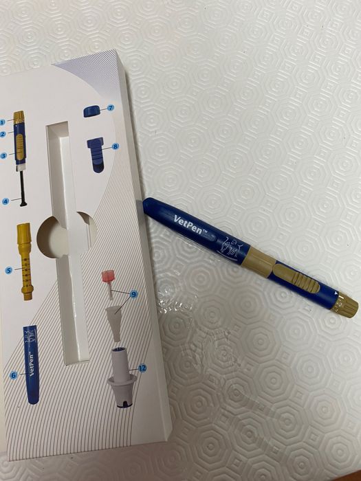 Vetpen caneta para insulina para uso em caes e gatos