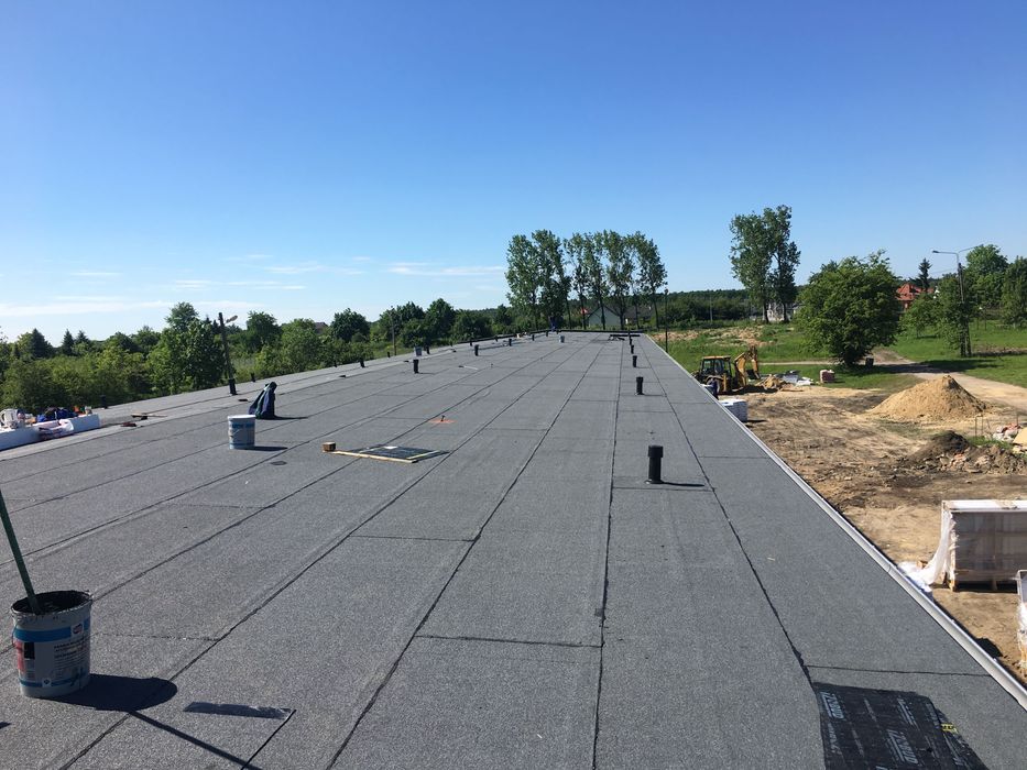 Krycie dachów hydroizolacje membrana pvc, papa, stropodach