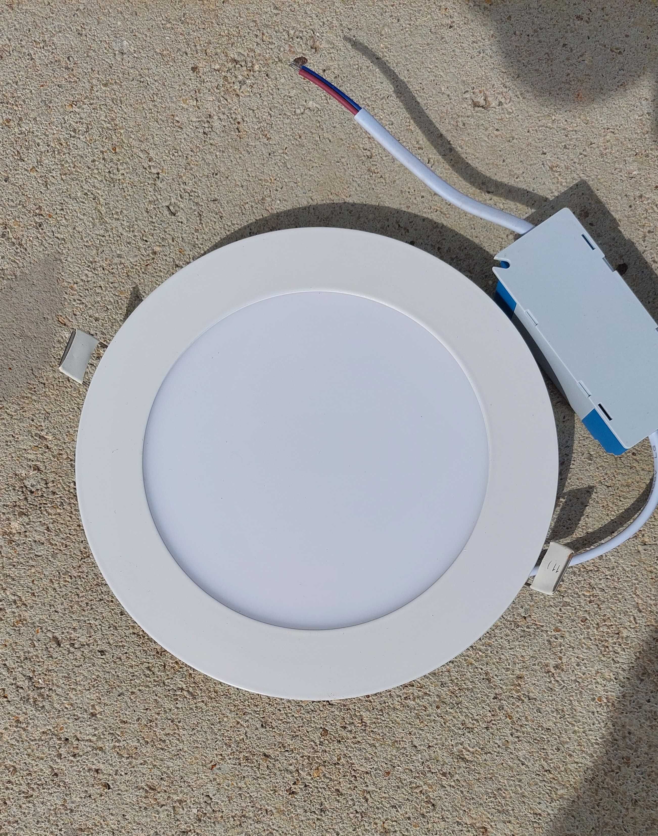 Foco de encastrar LED Redondo 12W Luz branca