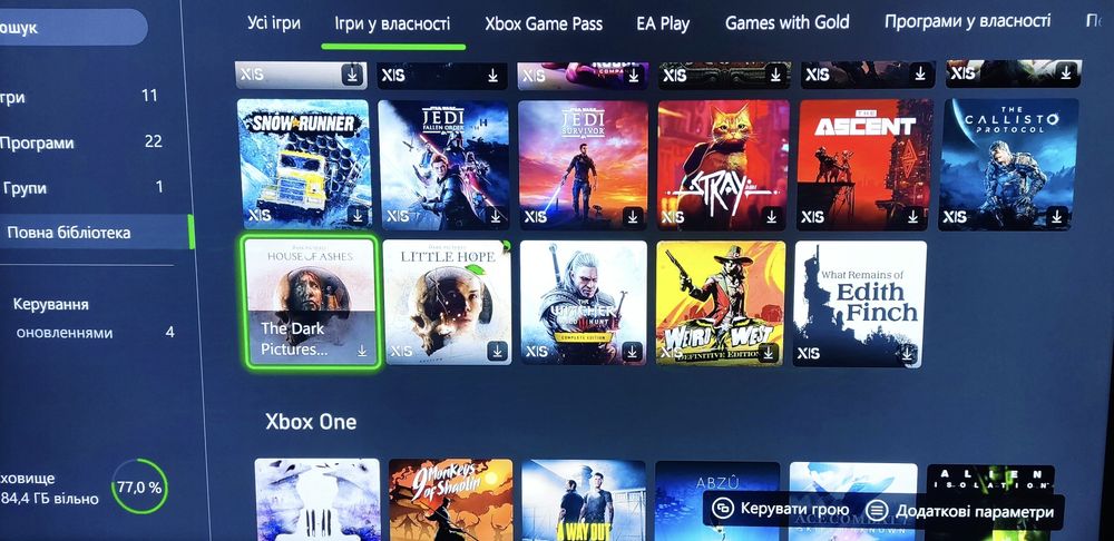 Xbox акаунт з іграми ( більше 100 )