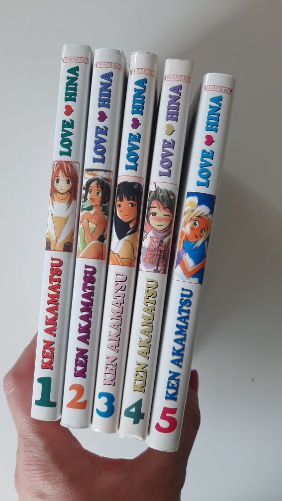 Love Hina tomy 1-5