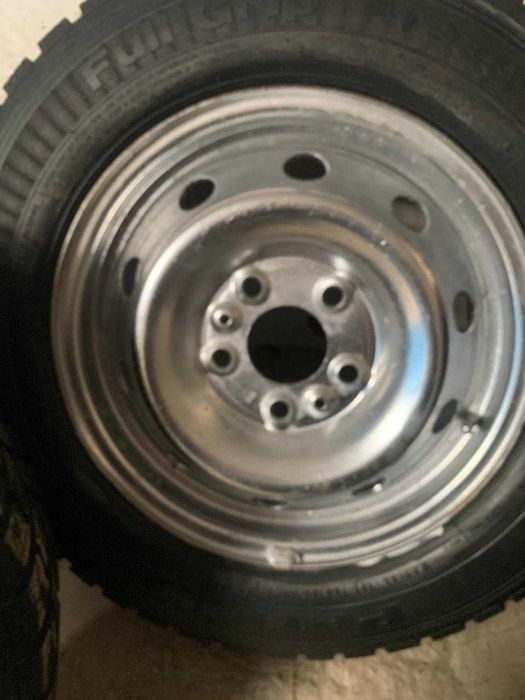 Зимові Шини з дисками на бус Petlas Fullgrip PT935 195/70 R15C 104/102