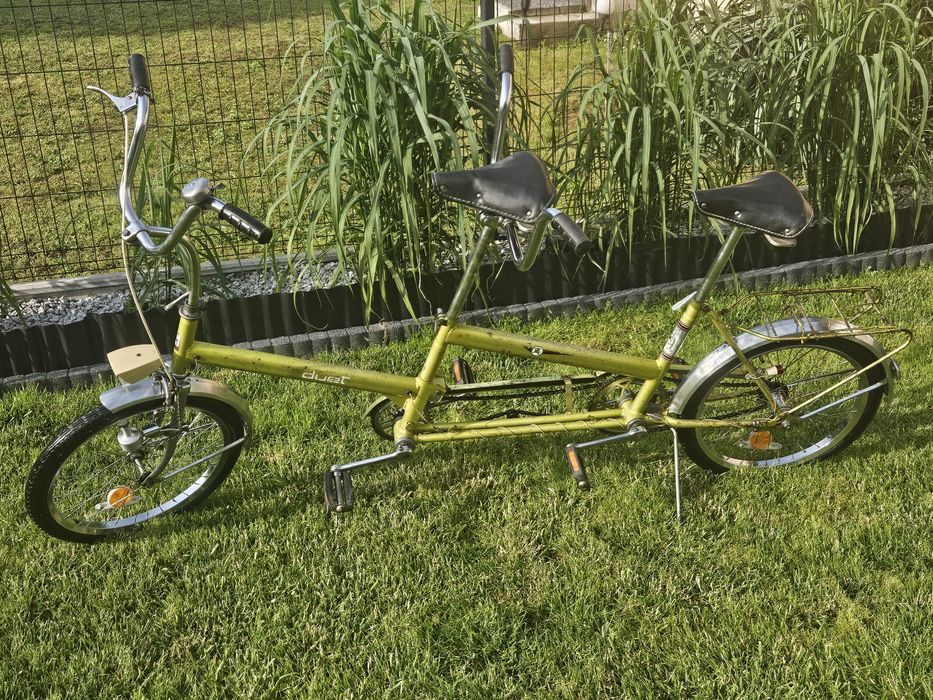 Rower duet tandem jubilat wigry 3 składak romet prl.