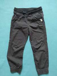 Spodnie bawełniane joggersy H&M, rozmiar 104