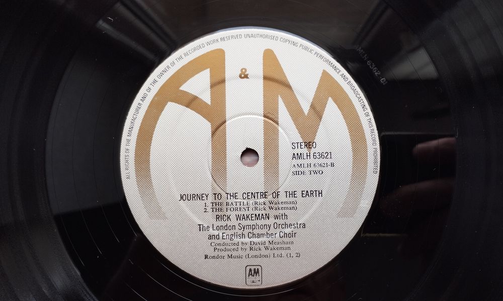 Rick Wakeman Journey - To The Centre Of The Earth *1974 A&M London