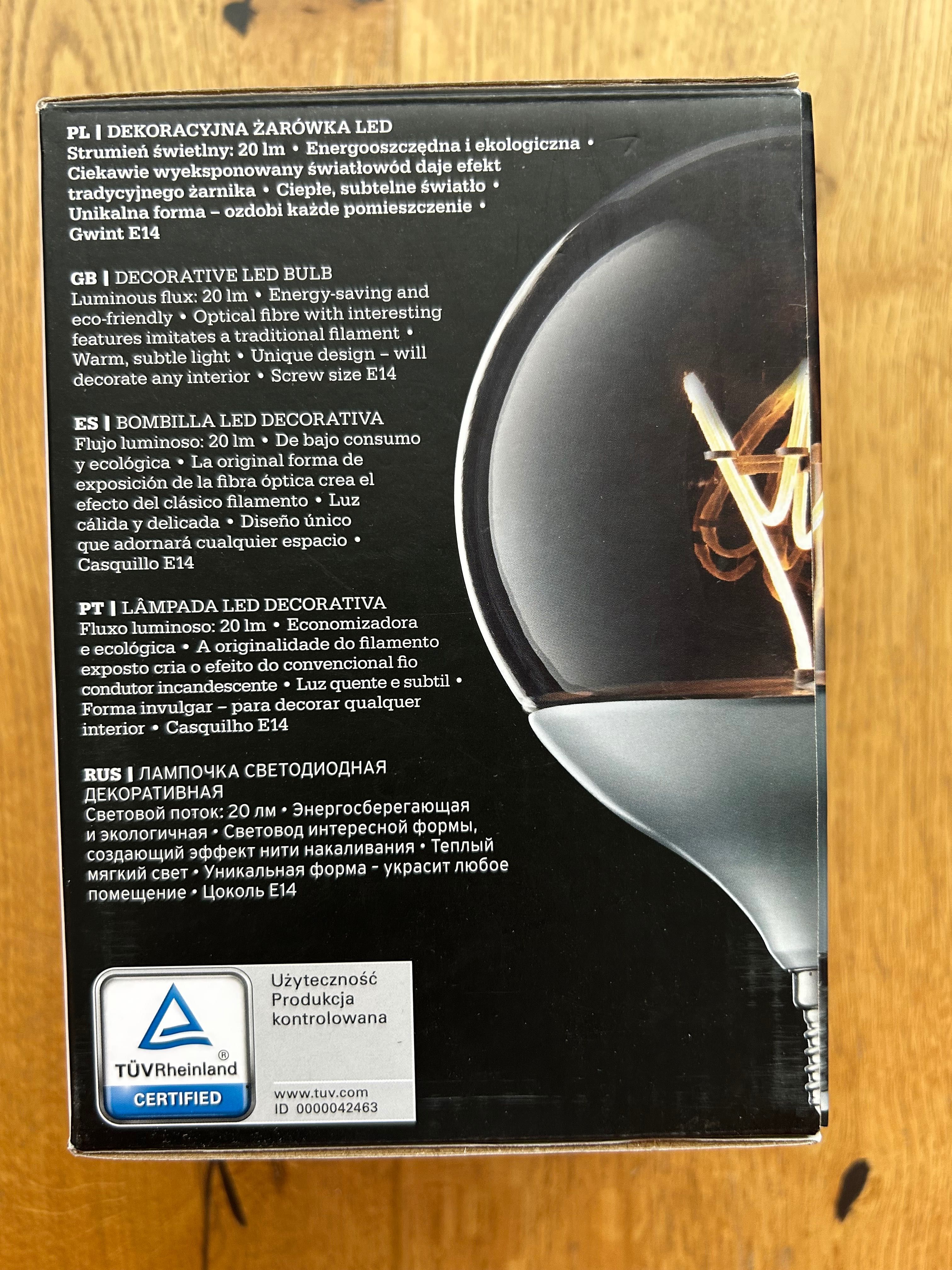 Żarówka dekoracyjna LED E14