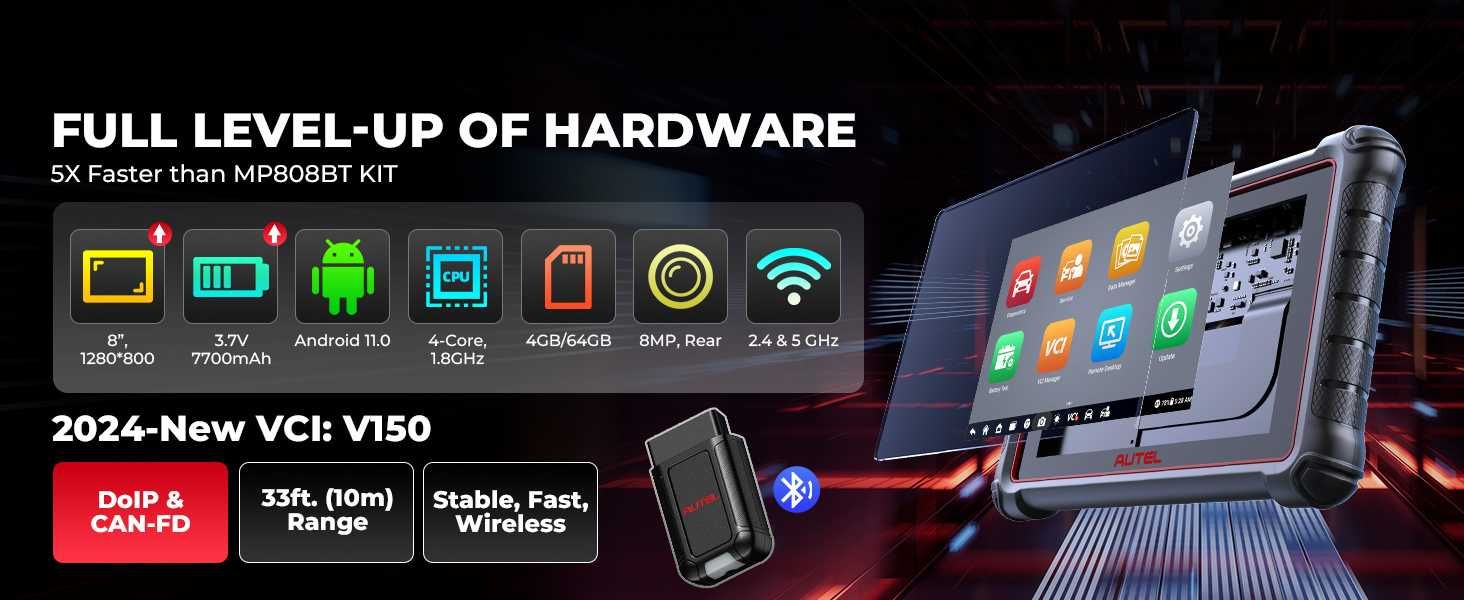 Máq. Diagnostico Auto Autel Maxipro MP900BT