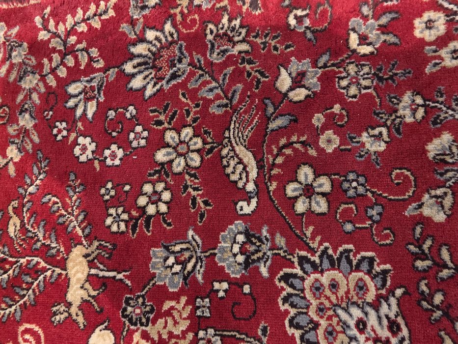 Dywan wełniany 350 x 250 Mondial lwy myśliwski #1819 Stylowy Węgrów