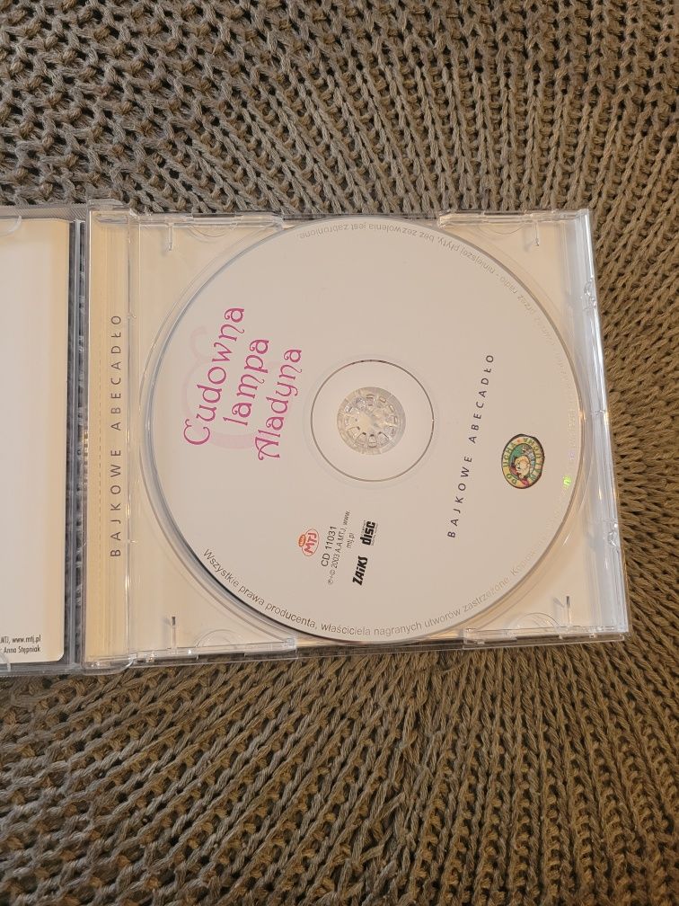 CD Bajka słowno-muzyczna, audiobook, Cudowna lampa Aladyna