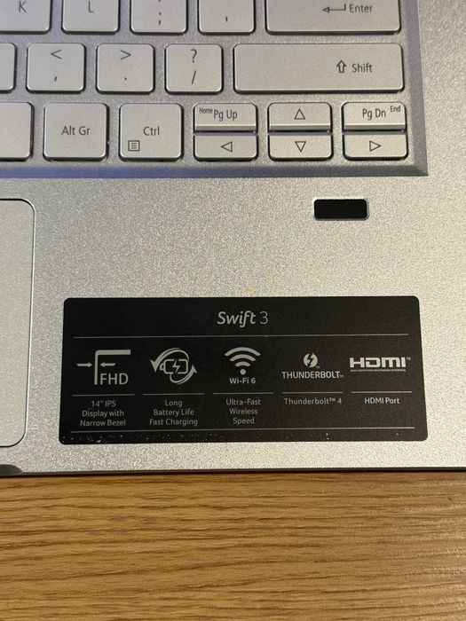 Laptop notebook Acer swift 3 Stan z pudełka