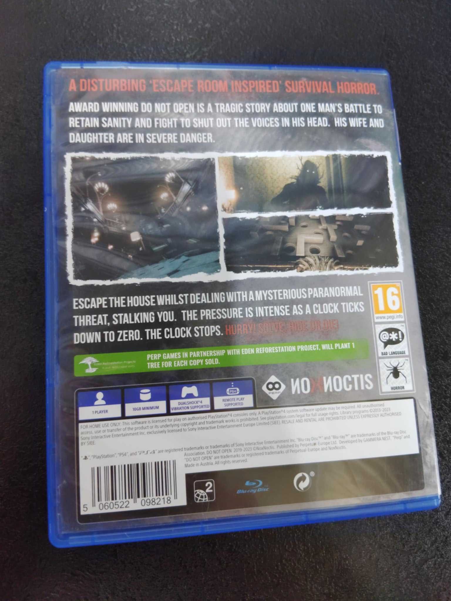 Do Not Open PS4 gra po Angielsku