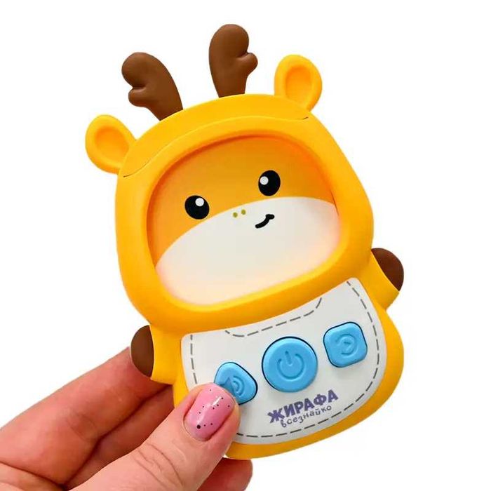 Навчальна розвиваюча гра-картрідер «Жирафа-всезнайка»
