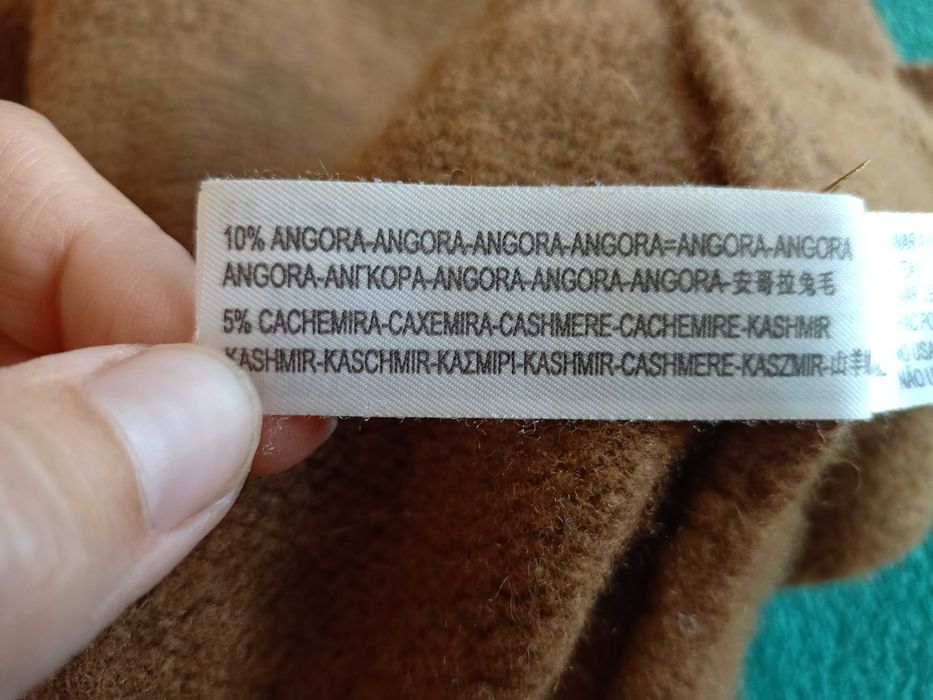 Sweter wełniany Massimo Duti