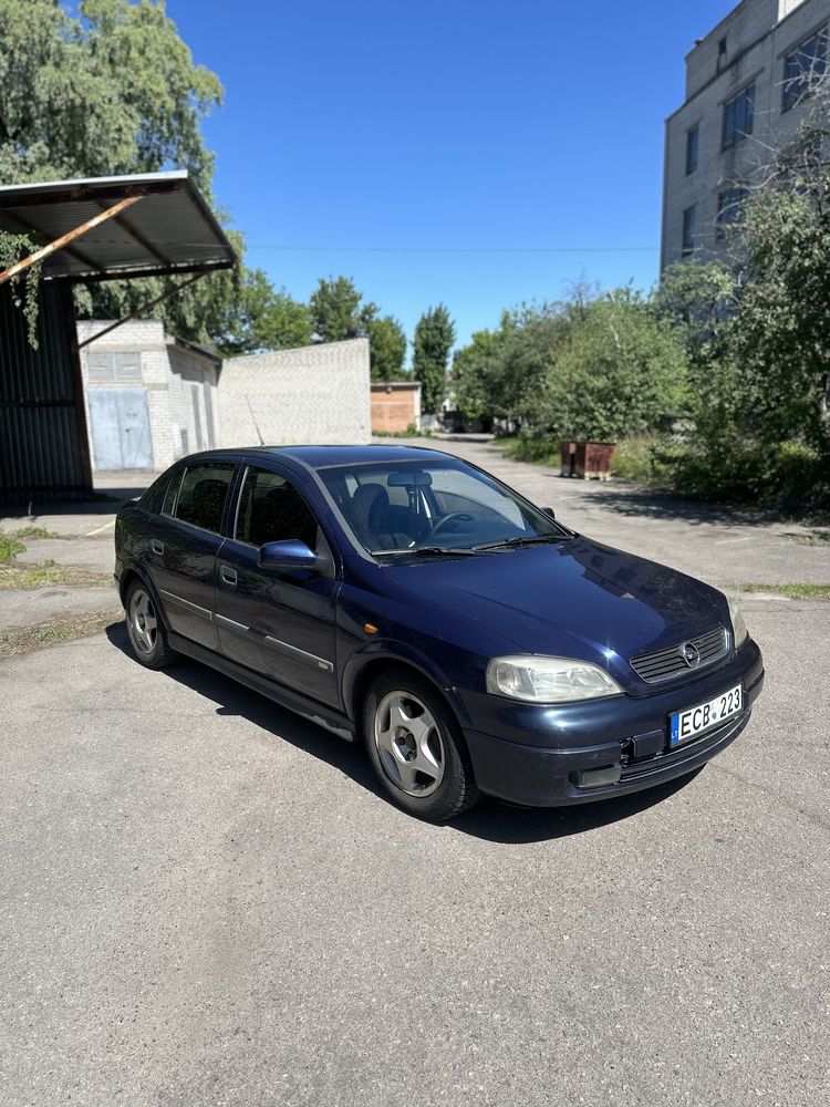 Opel Astra G  на газу