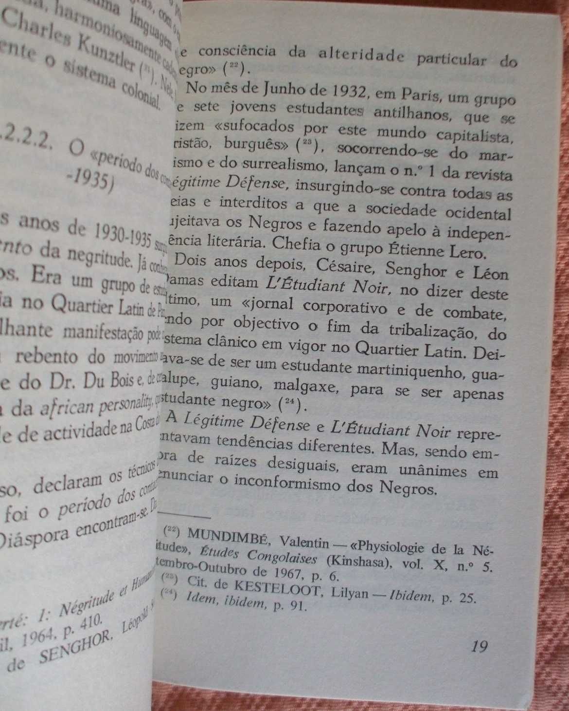 A negritude e a luta pelas independências na África portuguesa