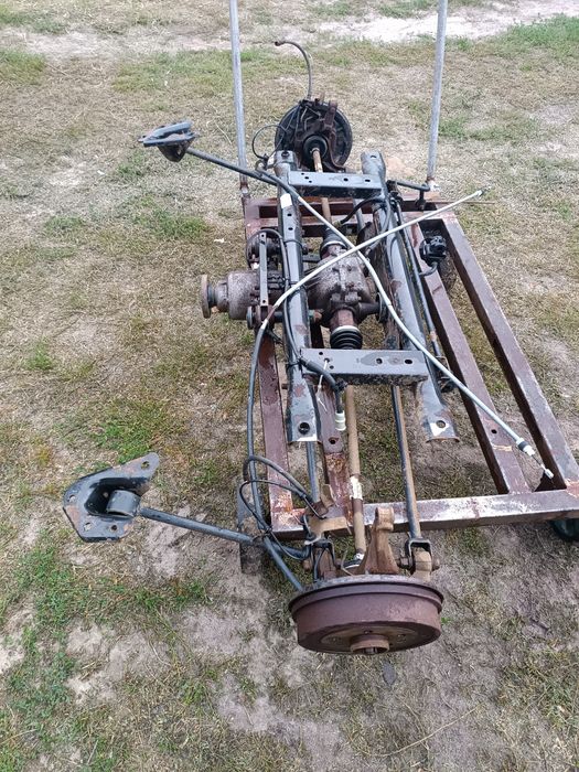 Задній міст редуктор балка ступиці Renault Duster 1