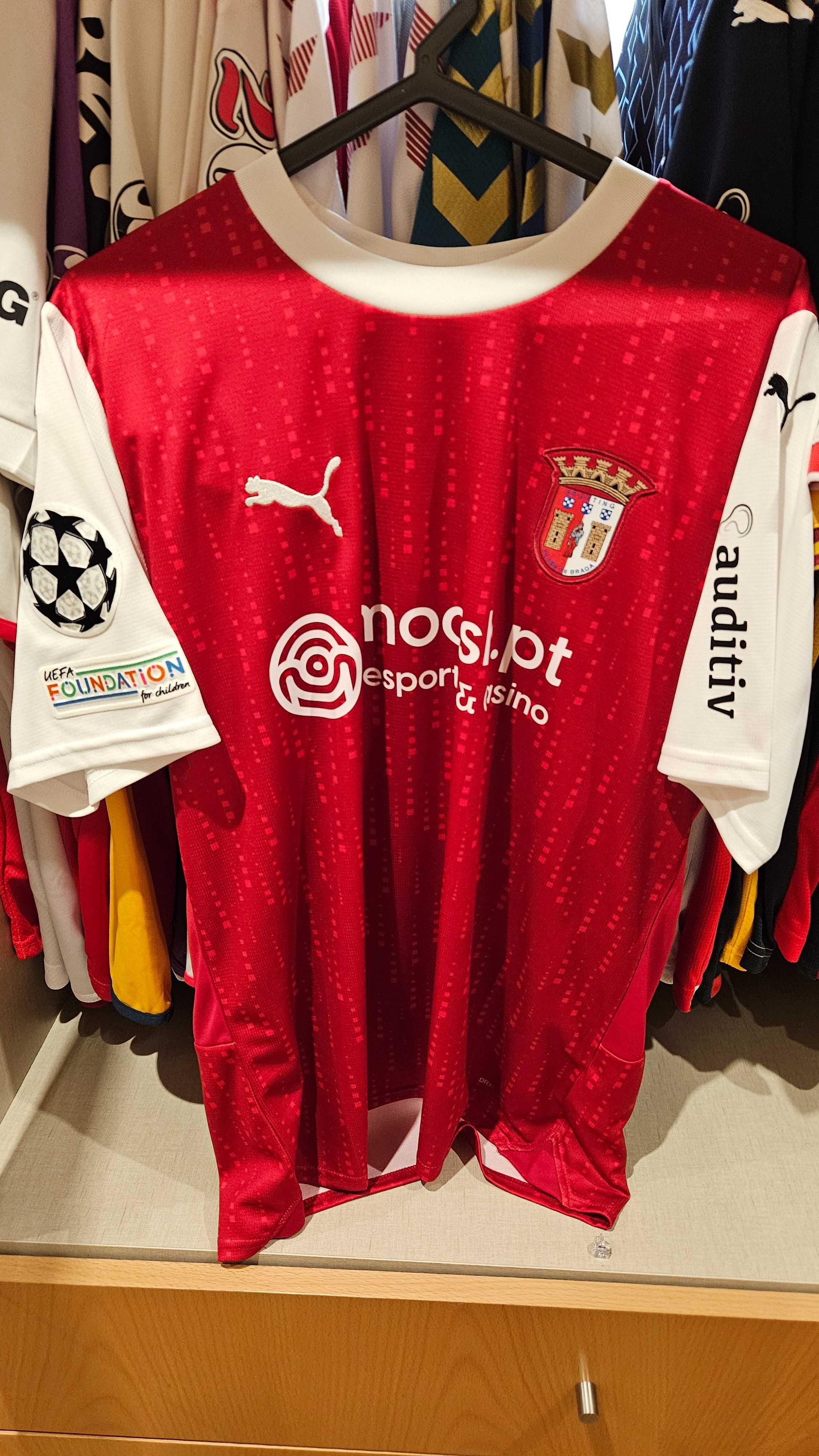 Sc braga camisola jogo