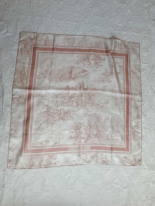 Christian Dior apaszka chustka jedwabna nowa