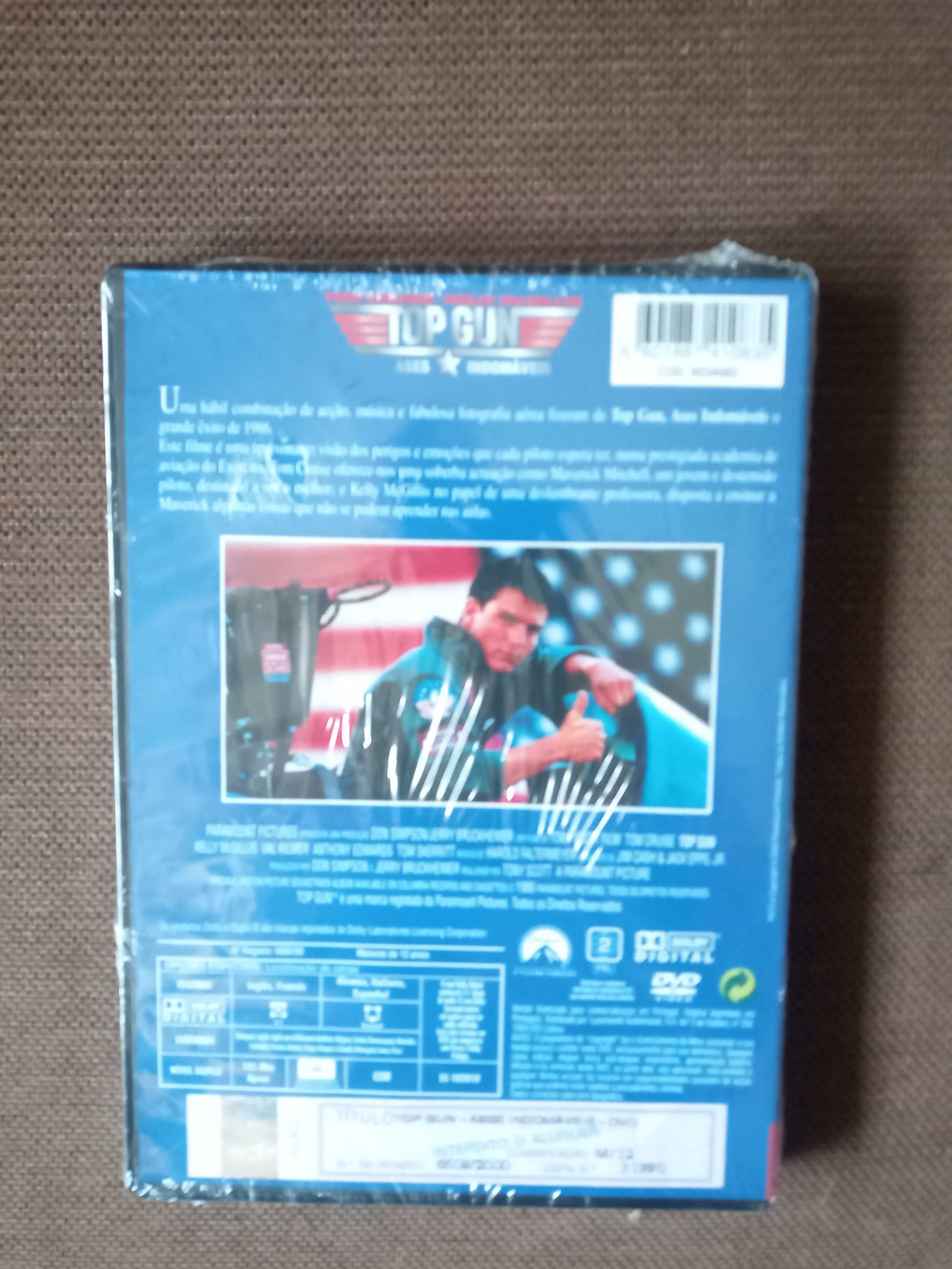 filme dvd original - top gun - novo