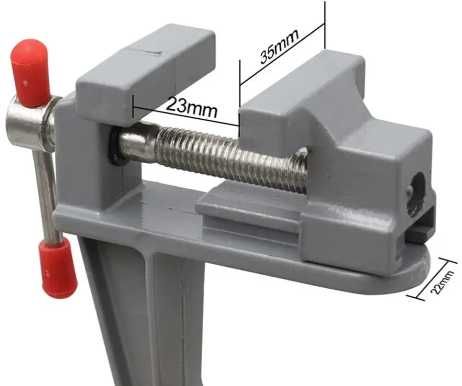 Настільні міні тиски MT1 28 мм для дрібних робіт.