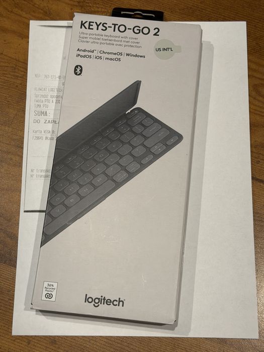 Klawiatura Logitech Keys To Go 2 nowa US