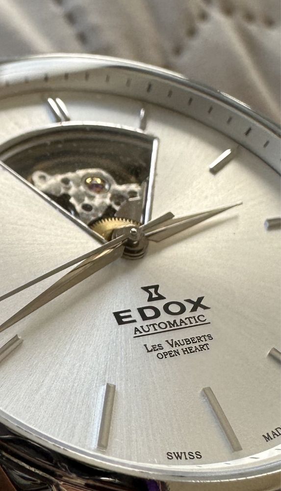 Edox Les Vauberts Automatic, Open Heart