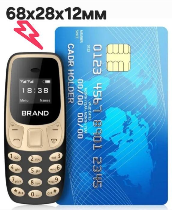 Двухсимочный мини телефон bluetooth гарнитура Servo BM10