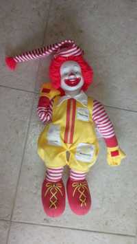 Boneco Original Ronald McDonald, com Som de Dormir.