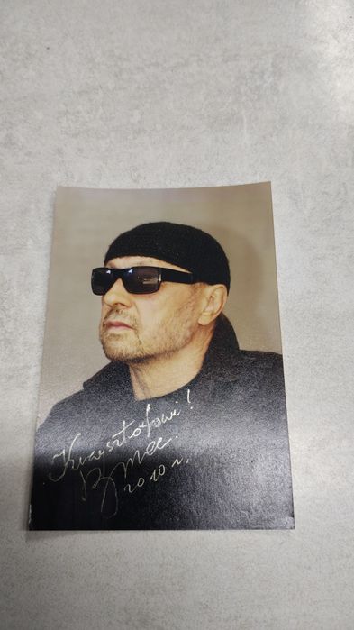 Bogusław Mec. Autograf