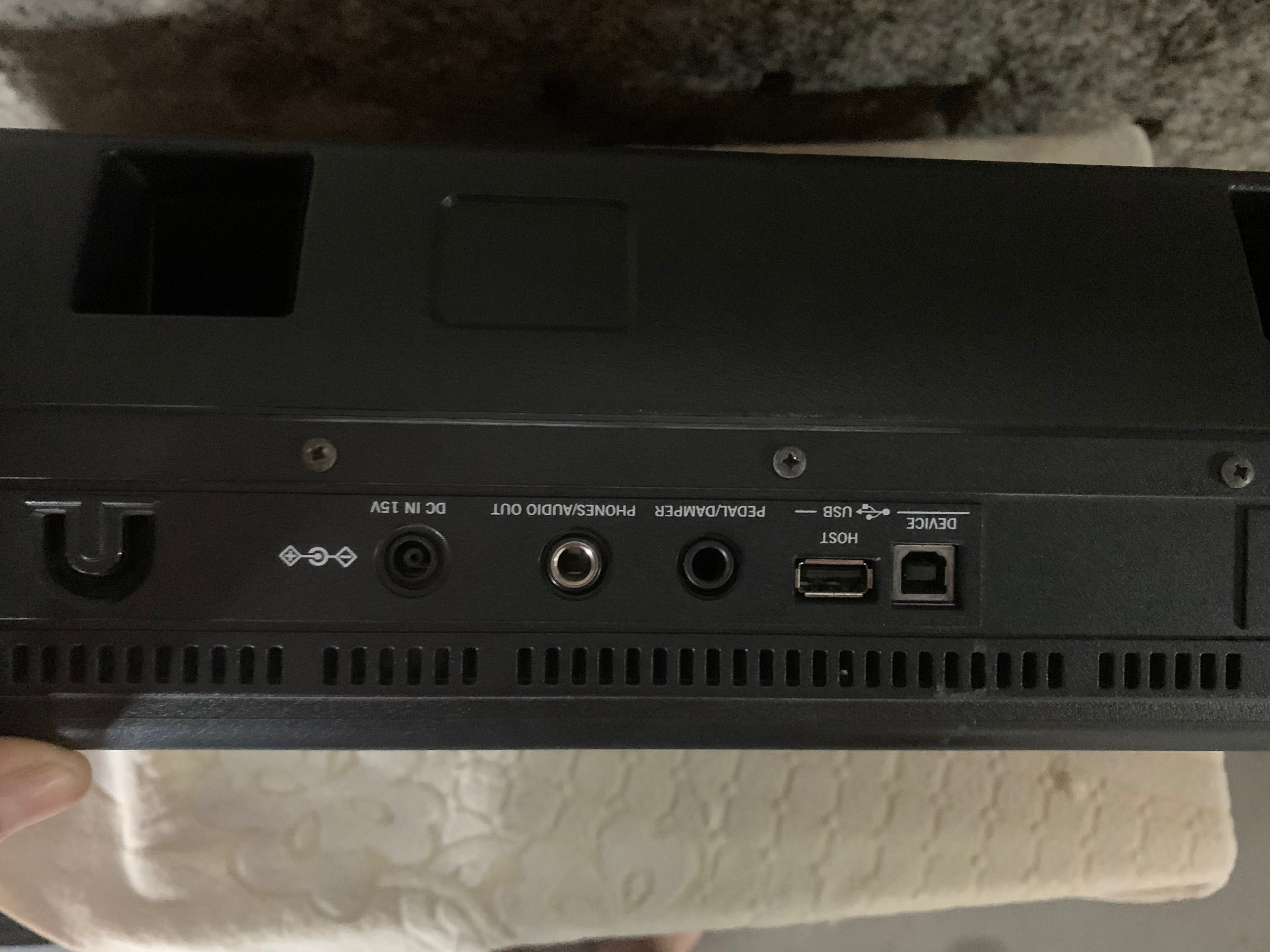 Korg pa300 + mesa behringer x1204 usb 12 canais