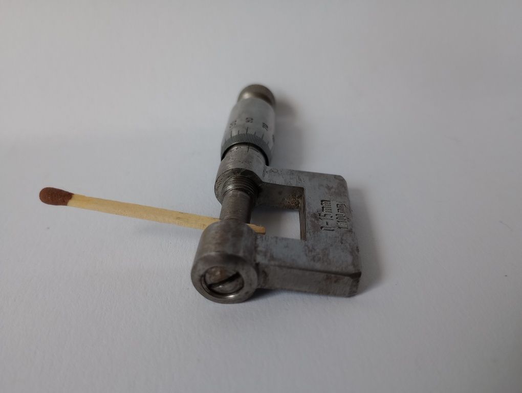 Stary mikrometr 0-15mm