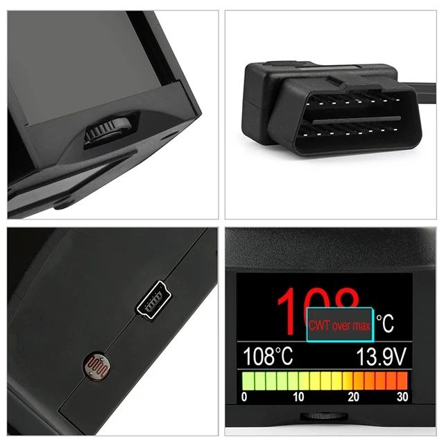 Computador de bordo Ancel A202 obd2 máquina de diagnóstico NOVO