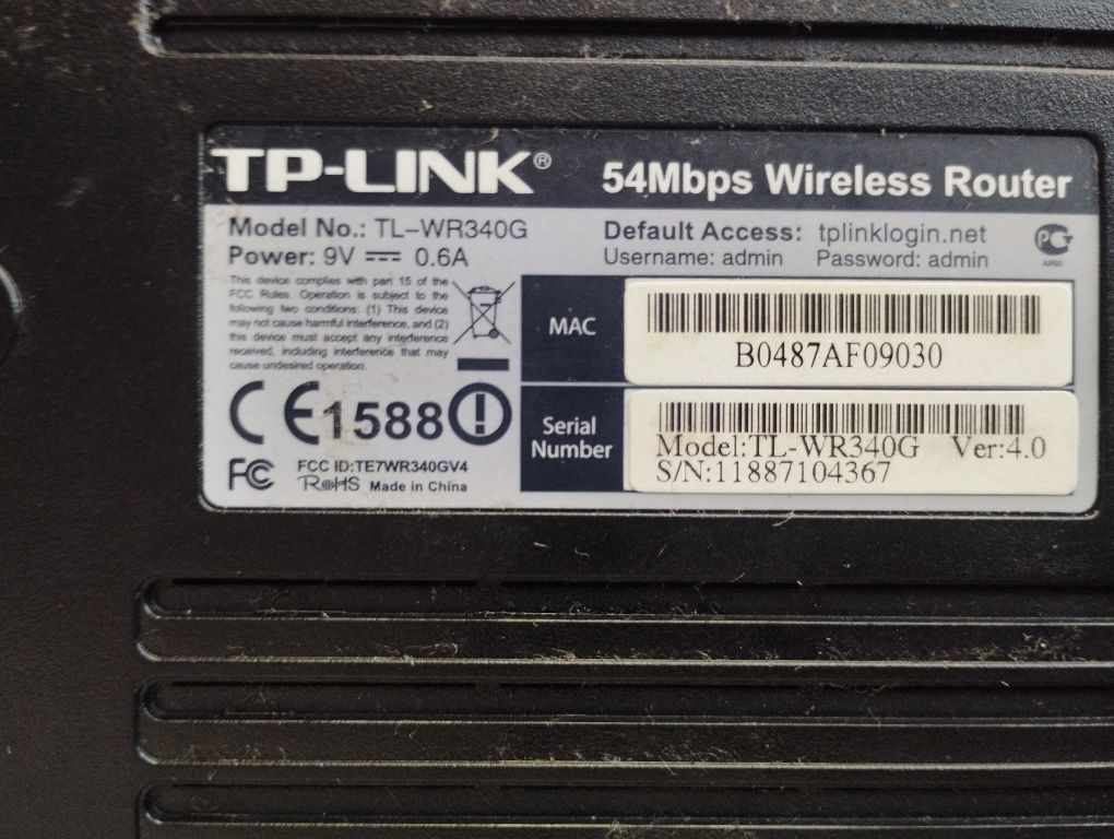 Ruter tp-link używany