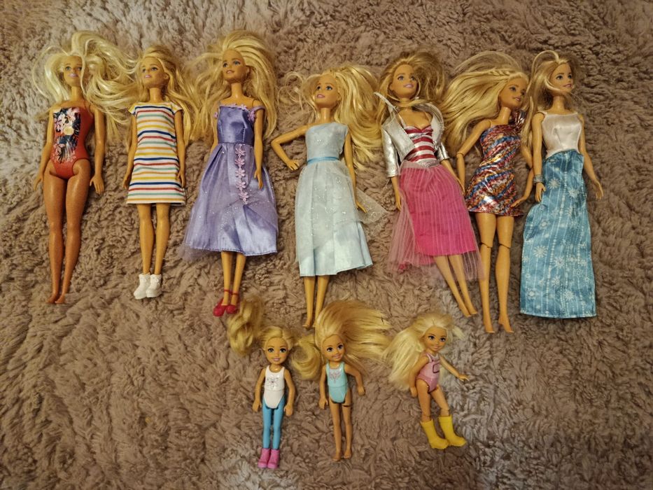 Lalki Barbie zestaw