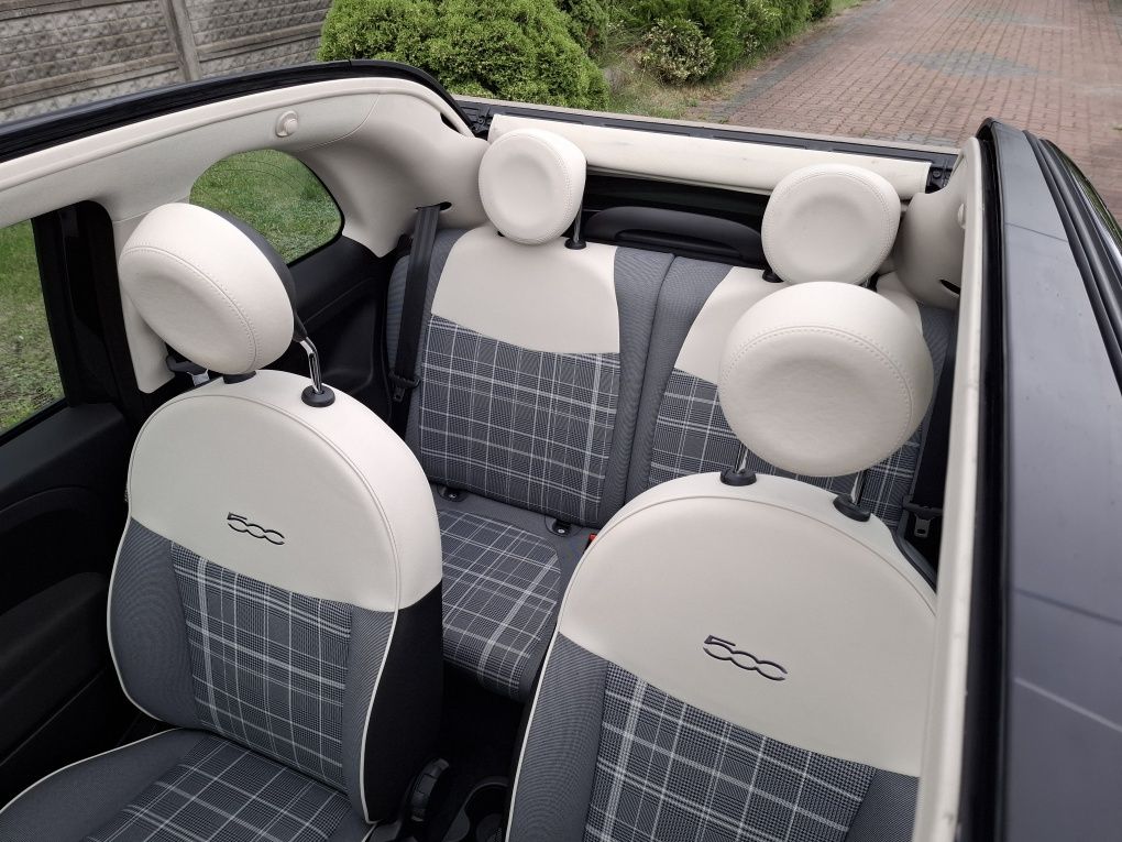 Fiat 500 C Dolcevita  1.2 cabrio 37 tys km  zamiana
