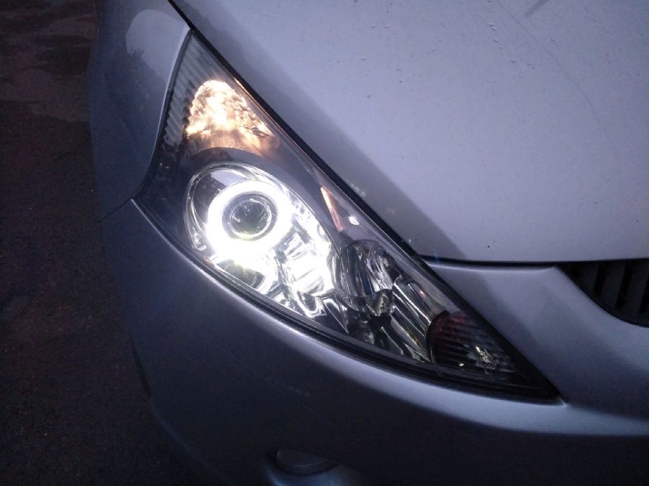 Фара Mitsubishi Grandis,Митсубиси, Грандис, Линзы в фару, Grandis.